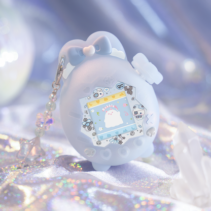BUBBLELOGUS Esther Bunny Iridescent Protective Case for Tamagotchi Paradise