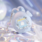 BUBBLELOGUS Esther Bunny Iridescent Protective Case for Tamagotchi Paradise