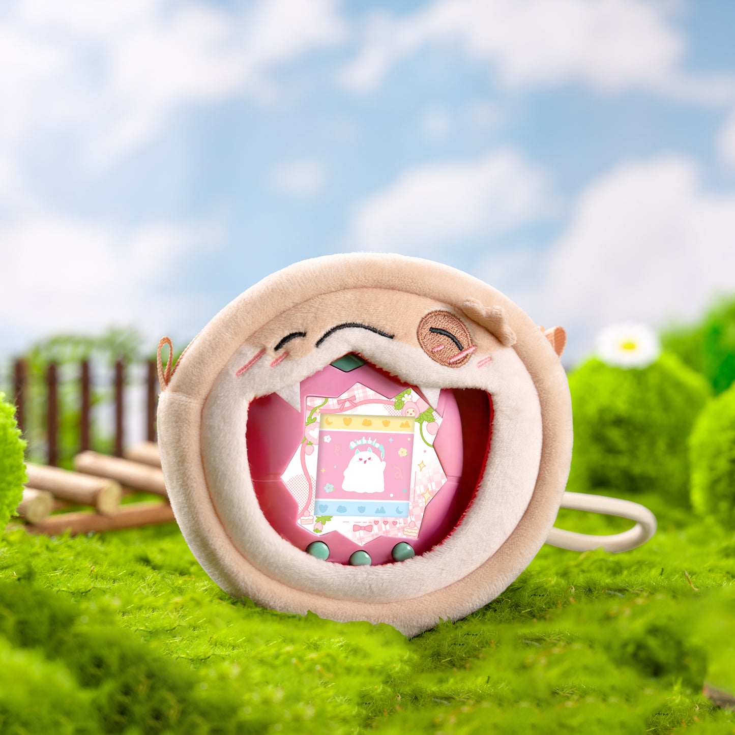 BUBBLELOGUS × Snake Spot Plush Ita Bag for Tamagotchi