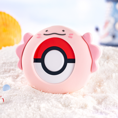 BUBBLELOGUS  Cute Axolotl Silicone Protective Case for Pokemon GO Plus +