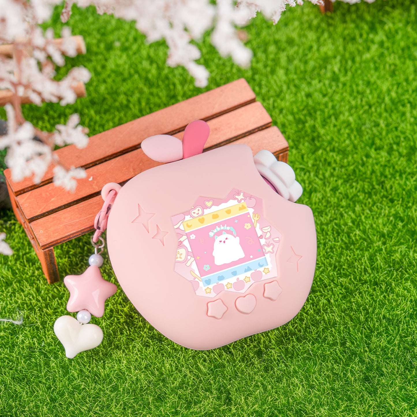 BUBBLELOGUS Apple Paradise Silicone Protective Case for Tamagotchi Paradise