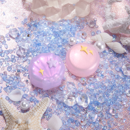 BUBBLELOGUS Pearl Seashell Knob Cover for Tamagotchi Paradise