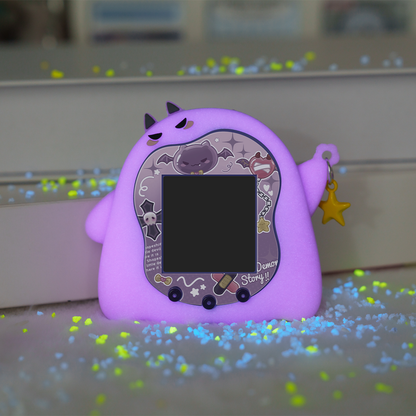 BUBBLELOGUS Devil Silicone Protective Case for Tamagotchi Uni