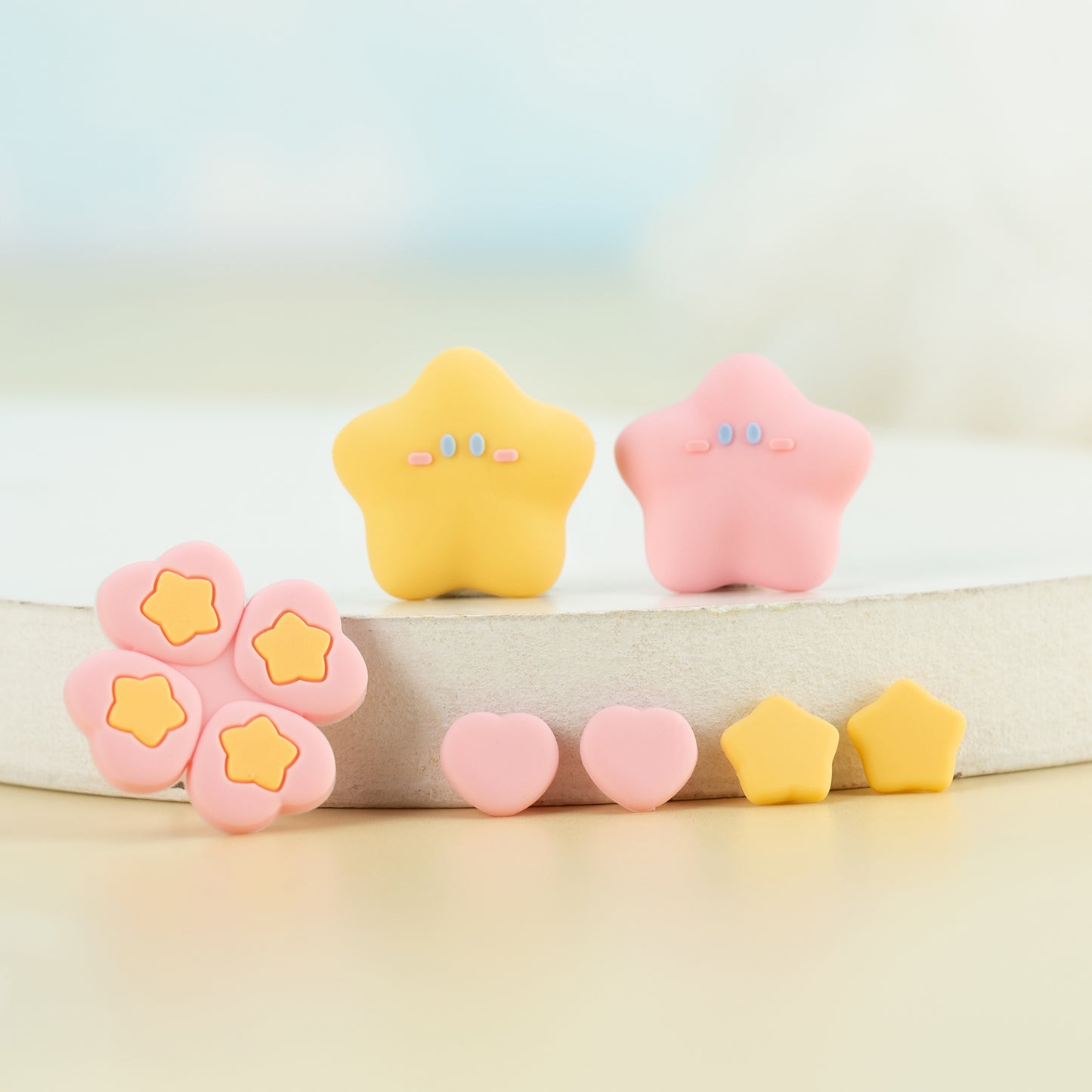 WISHAVEN Star Baby Button Caps For Switch 2