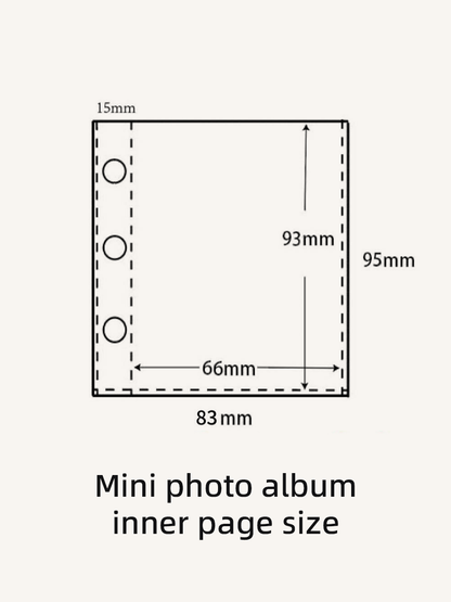 Pashari Pompompurin & Hellokitty Character Photo Album for Instax Mini & SQ | 3" 6" Picture Storage