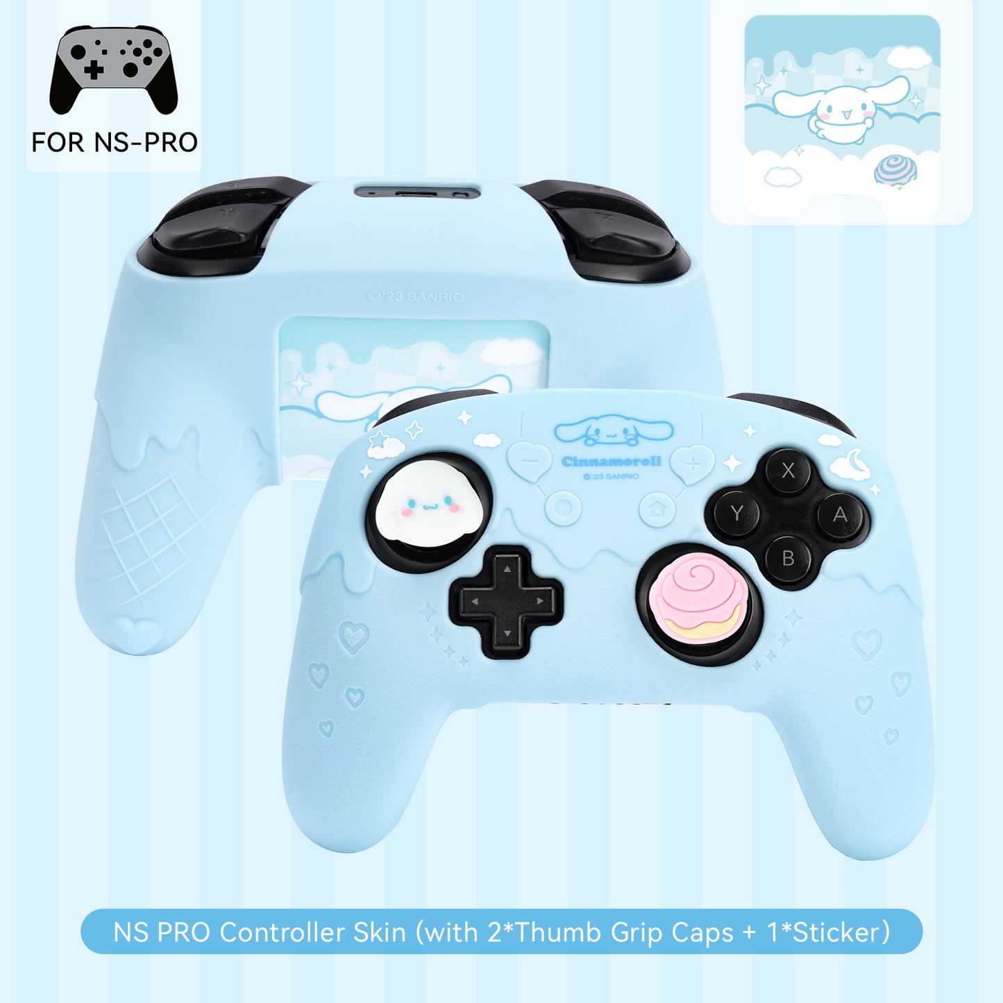 GeekShare Sanrio NS Pro Controller Skin