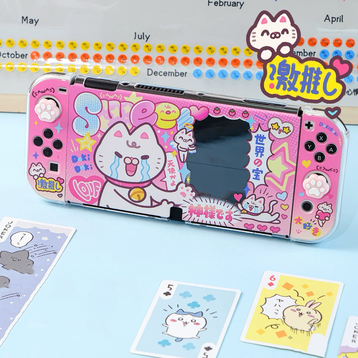 IDOL Cat Protective Case For Switch OLED