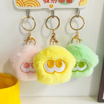 Splatoon Plush Squeaky Keychain