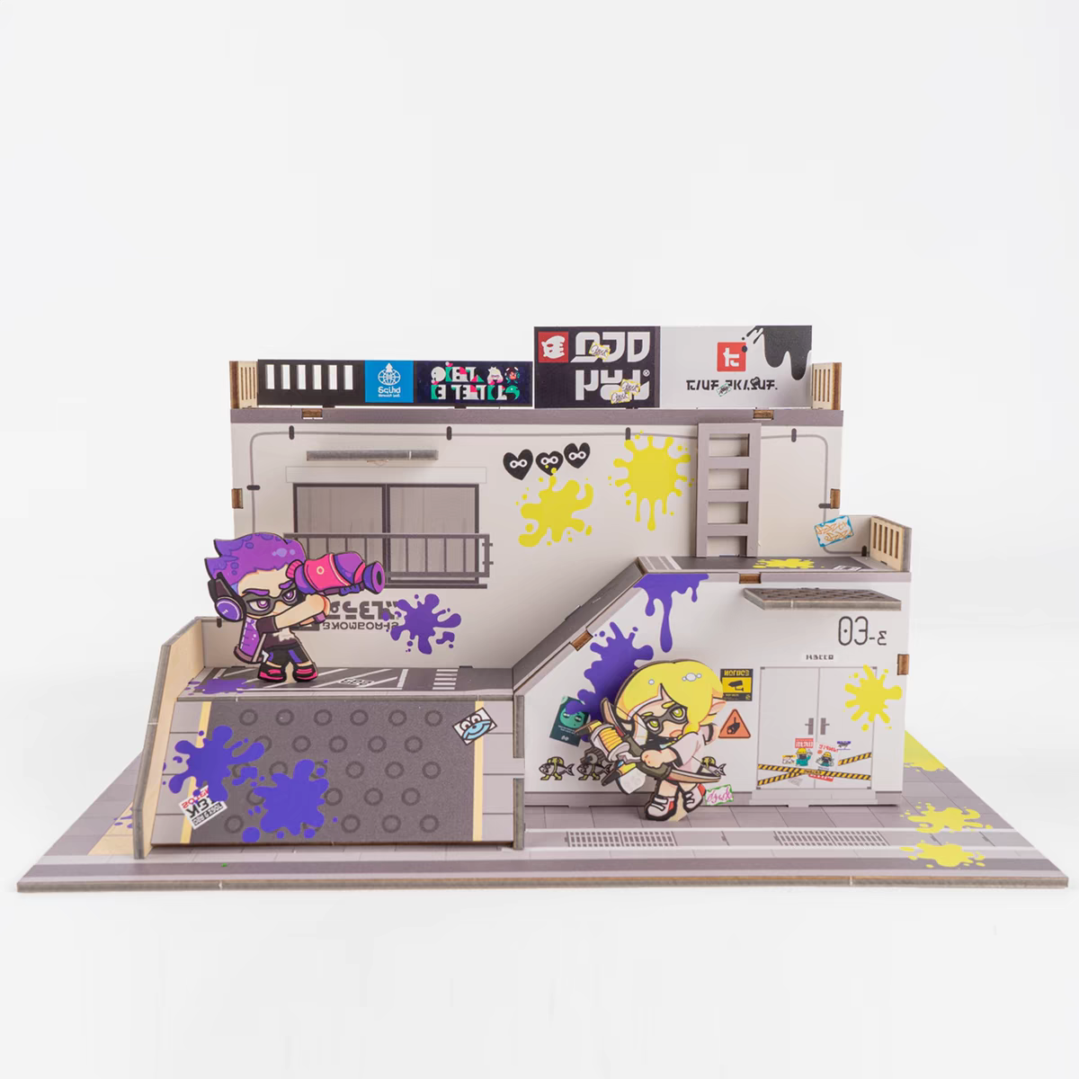 Splatoon Wooden Assembly Dock Cover