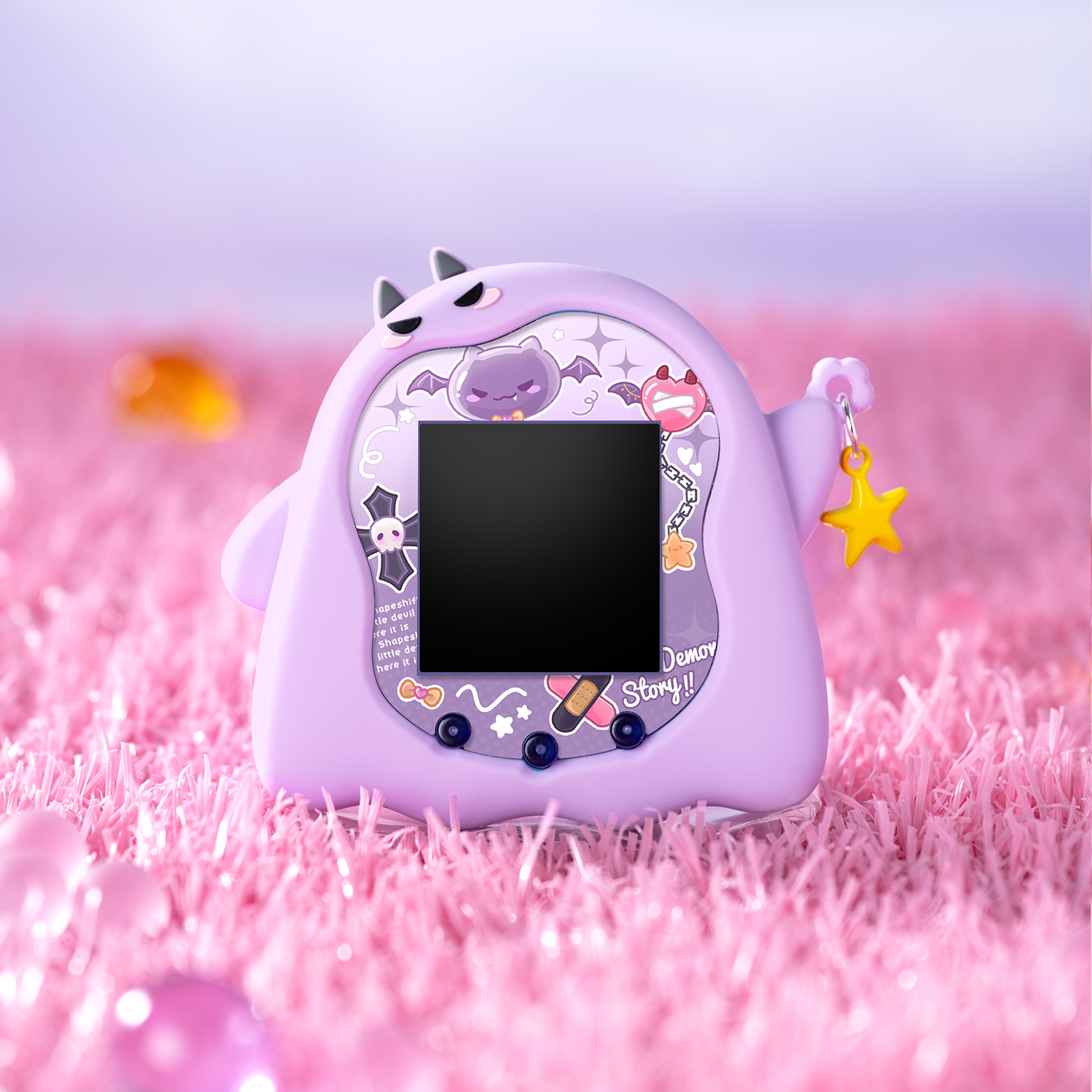 BUBBLELOGUS Devil Silicone Protective Case for Tamagotchi Uni
