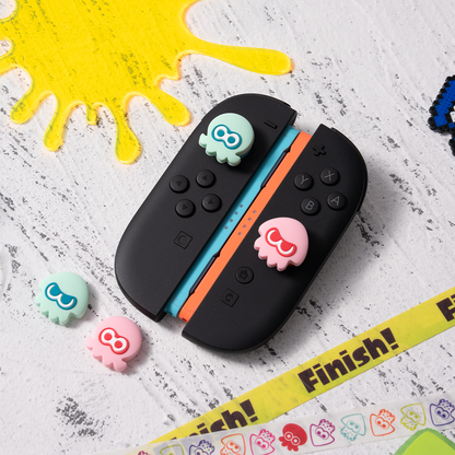 WISHAVEN Splatoon Thumb Grip Cap For Switch2