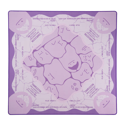 Purple Bunny Mahjong Mat