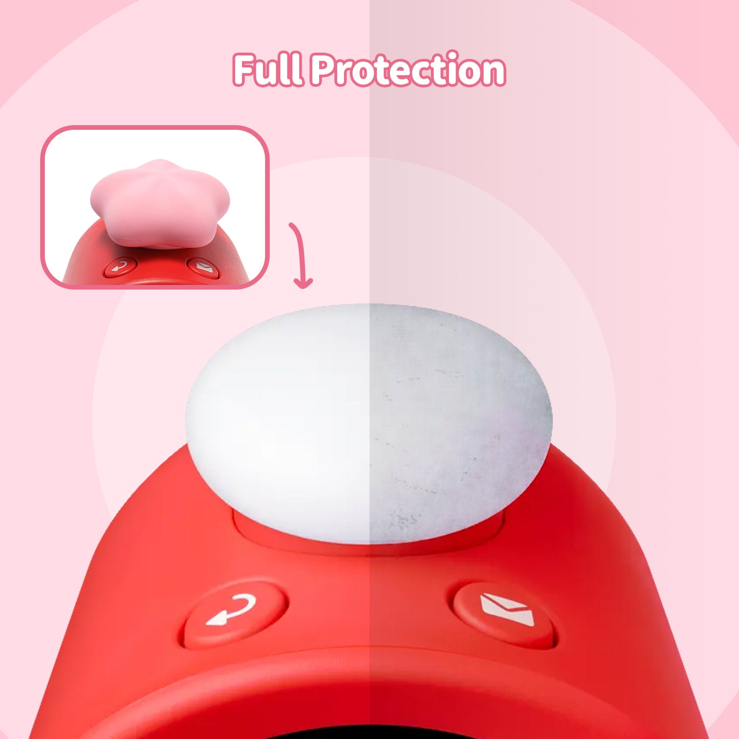 BUBBLELOGUS Star Knob Cover  for Nintendo Alarmo