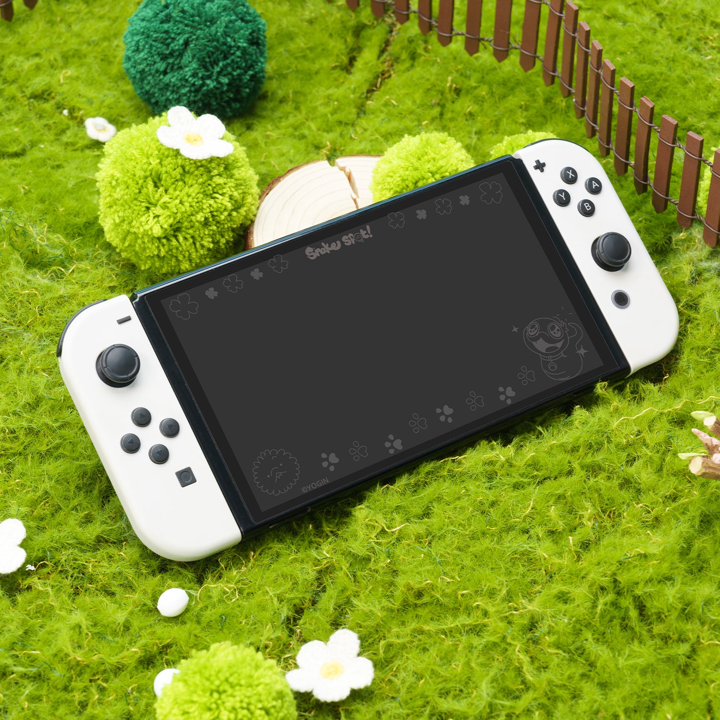 BUBBLELOGUS × Snake Spot Tempered Film