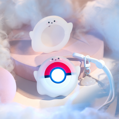 BUBBLELOGUS Little Ghost  Luminous Silicone Protective Case for Pokemon GO Plus +