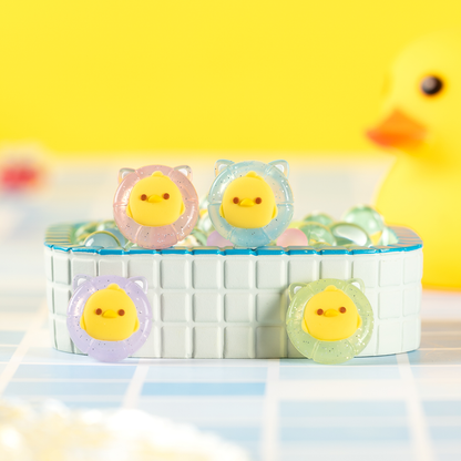 WISHAVEN Swimming Duck Thumb Grip Caps For Switch 2