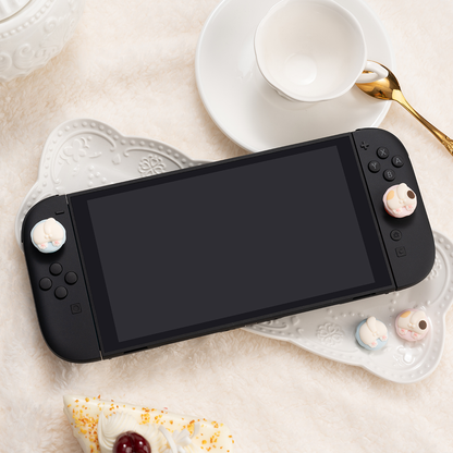 WISHAVEN Cat Cake Thumb Grip Caps For Switch 2