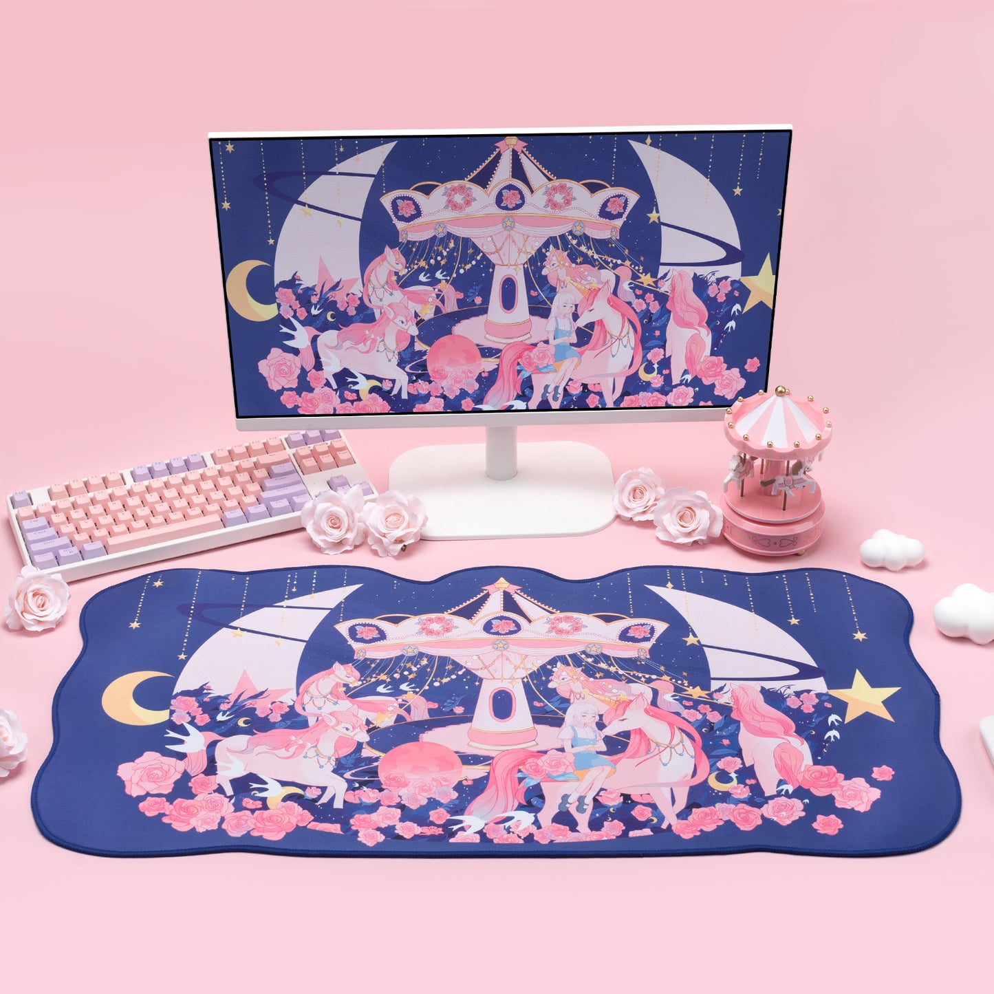 WISHAVEN Carousel Mouse Pad