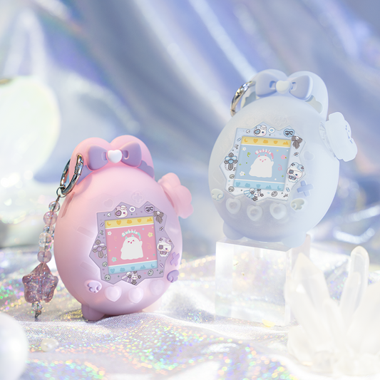 BUBBLELOGUS Esther Bunny Iridescent Protective Case for Tamagotchi Paradise