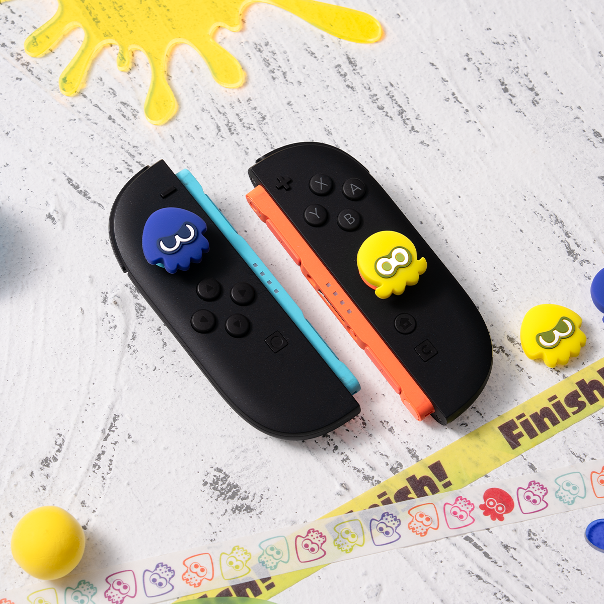 WISHAVEN Splatoon Thumb Grip Cap For Switch2
