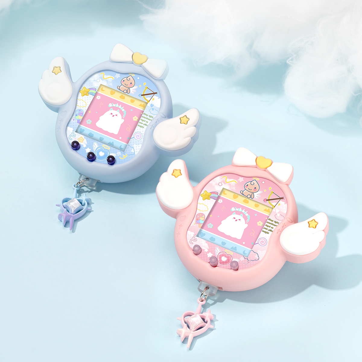 BUBBLELOGUS Guardian Angel Silicone Protective Case for Tamagotchi Uni