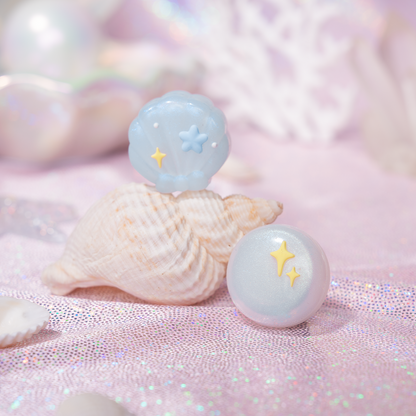 BUBBLELOGUS Bow Button Cap for Tamagotchi Paradise