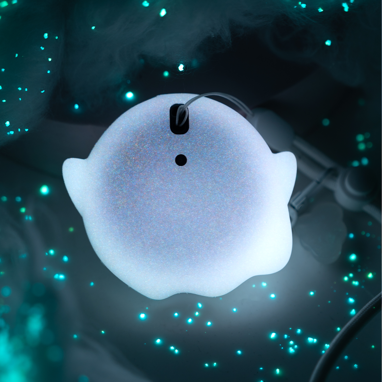 BUBBLELOGUS Little Ghost  Luminous Silicone Protective Case for Pokemon GO Plus +