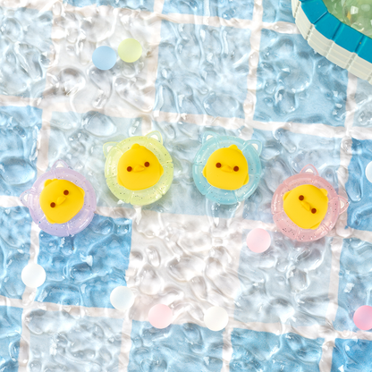 WISHAVEN Swimming Duck Thumb Grip Caps For Switch 2