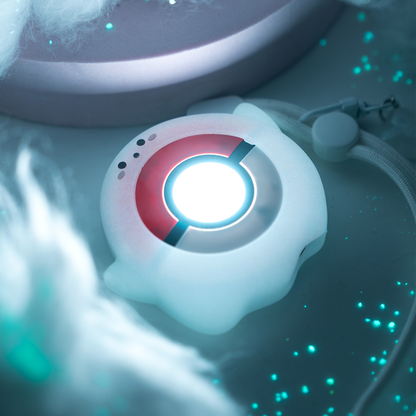 BUBBLELOGUS Little Ghost  Luminous Silicone Protective Case for Pokemon GO Plus +