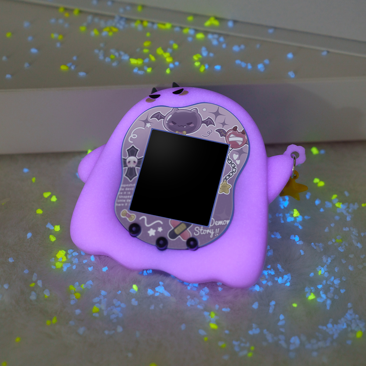 BUBBLELOGUS Devil Silicone Protective Case for Tamagotchi Uni