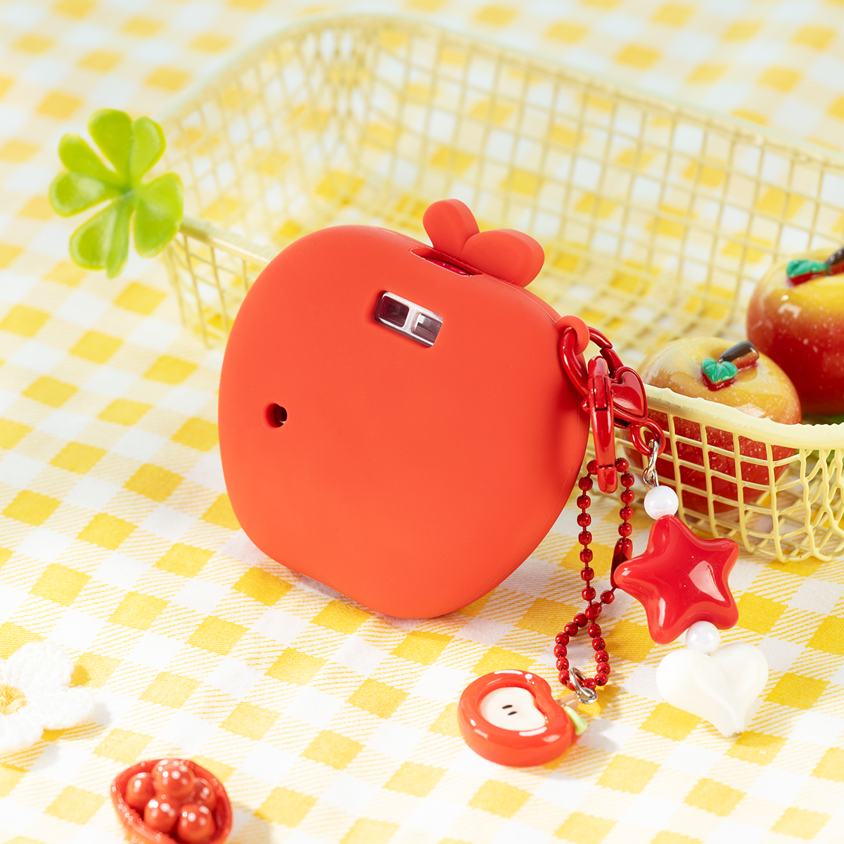 BUBBLELOGUS Apple Silicone Protective Case for Tamagotchi Uni