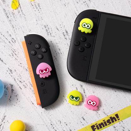 WISHAVEN Splatoon Thumb Grip Cap For Switch2