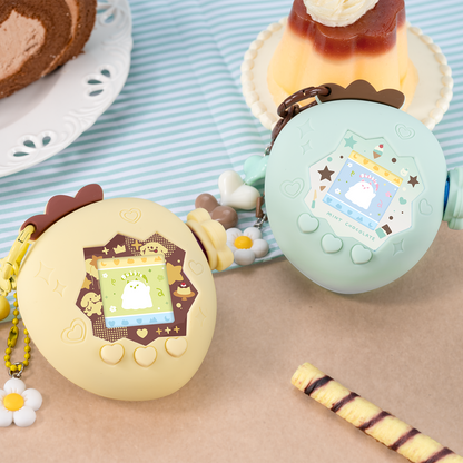 BUBBLELOGUS New Colors Strawberry Paradise Silicone Protective Case for Tamagotchi Paradise