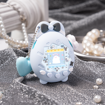 BUBBLELOGUS Dark Cute Bunny Paradise Silicone Protective Case for Tamagotchi Paradise
