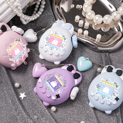 BUBBLELOGUS Dark Cute Bunny Paradise Silicone Protective Case for Tamagotchi Paradise