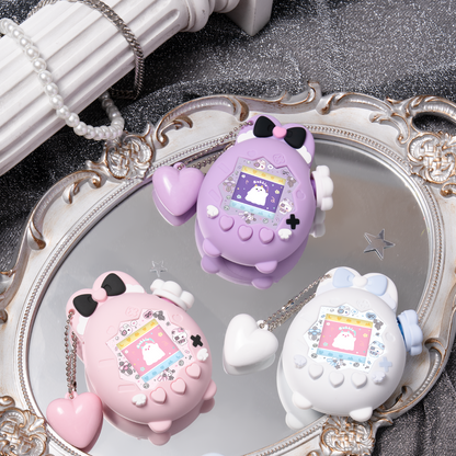 BUBBLELOGUS Dark Cute Bunny Paradise Silicone Protective Case for Tamagotchi Paradise