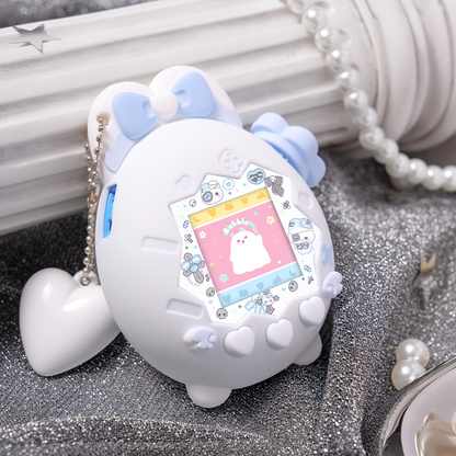 BUBBLELOGUS Dark Cute Bunny Paradise Silicone Protective Case for Tamagotchi Paradise
