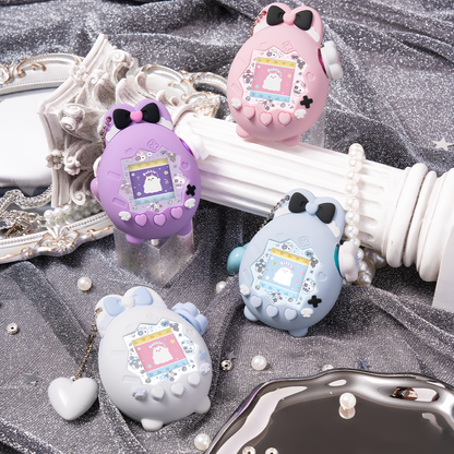 BUBBLELOGUS Dark Cute Bunny Paradise Silicone Protective Case for Tamagotchi Paradise