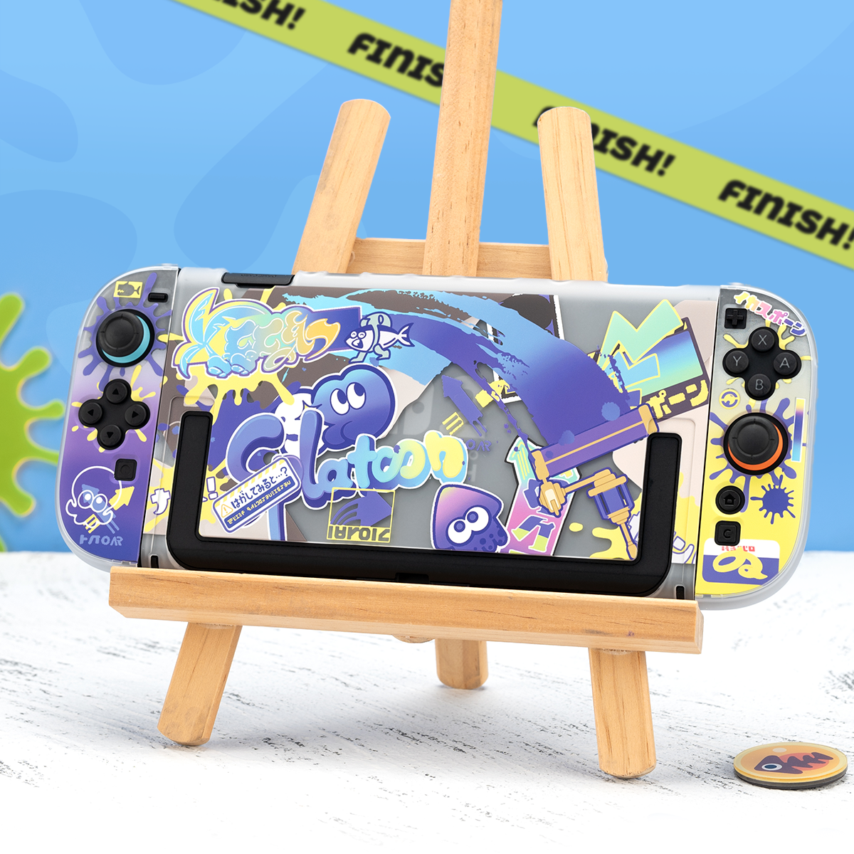 WISHAVEN Splatoon Protective Case for Nintendo Switch2 – Wishaven WISHAVEN Splatoon Protective Case for Nintendo Switch2 – Wishaven