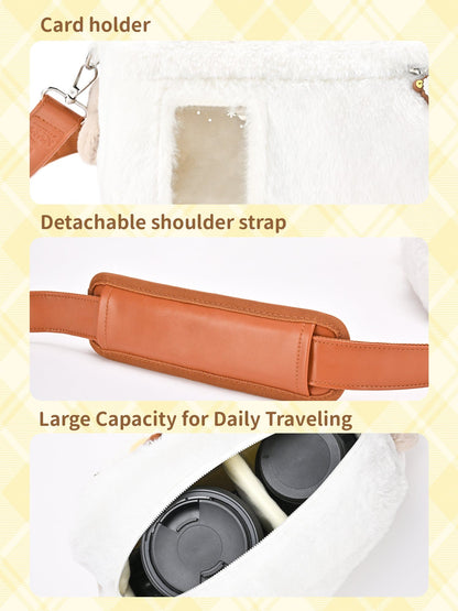 GeekShare Pompompurin Plush Camera Carrying Bag