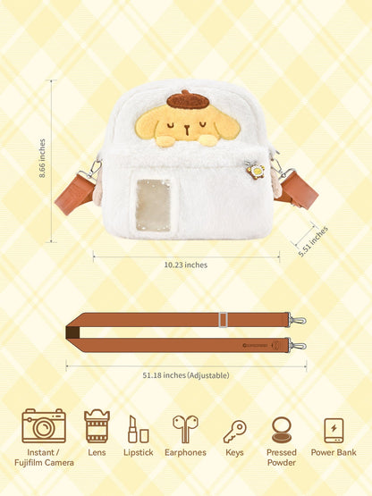 GeekShare Pompompurin Plush Camera Carrying Bag