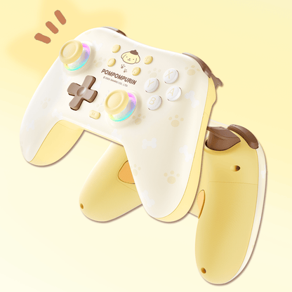 Cinnamoroll & Pompompurin Gamepad with Receiver Set For Switch 2/ 2017/PC