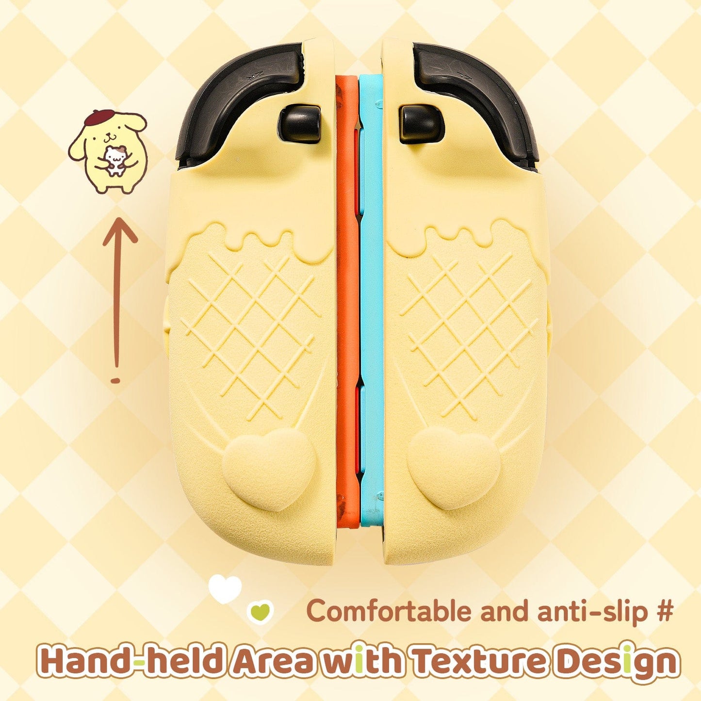 GeekShare x Sanrio  Sweet Ice Cream Silicone Grip Cover for Switch 2 GeekShare x Sanrio  Sweet Ice Cream Silicone Grip Cover for Switch 2