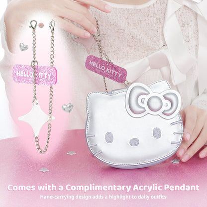 GeekShare Hello Kitty Sparkling Silver Heart Collection for Switch 2