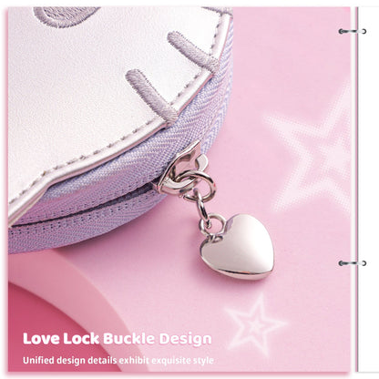 GeekShare Hello Kitty Sparkling Silver Heart Collection for Switch 2