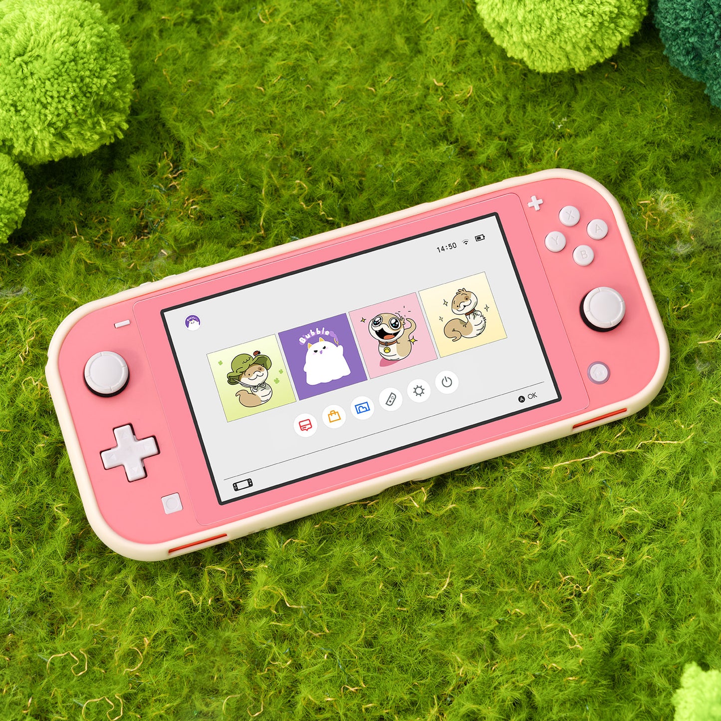 BUBBLELOGUS × Snake Spot Protective Case For Switch /OLED