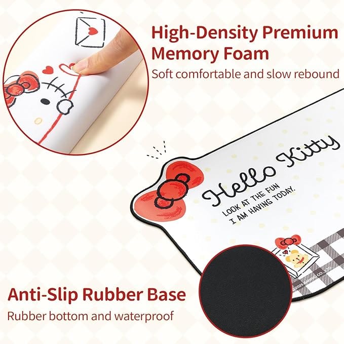 GeekShare  Sanrio HelloKitty  Mousepads & Wrist Rest