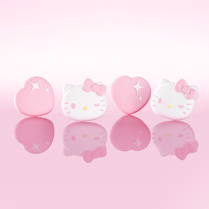 GeekShare Hello Kitty Sparkling Silver Heart Collection for Switch 2