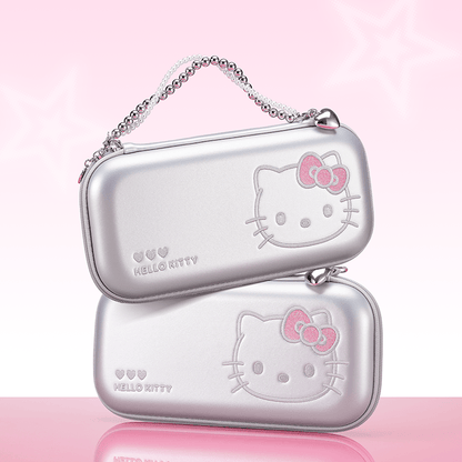 GeekShare Hello Kitty Sparkling Silver Heart Collection for Switch 2