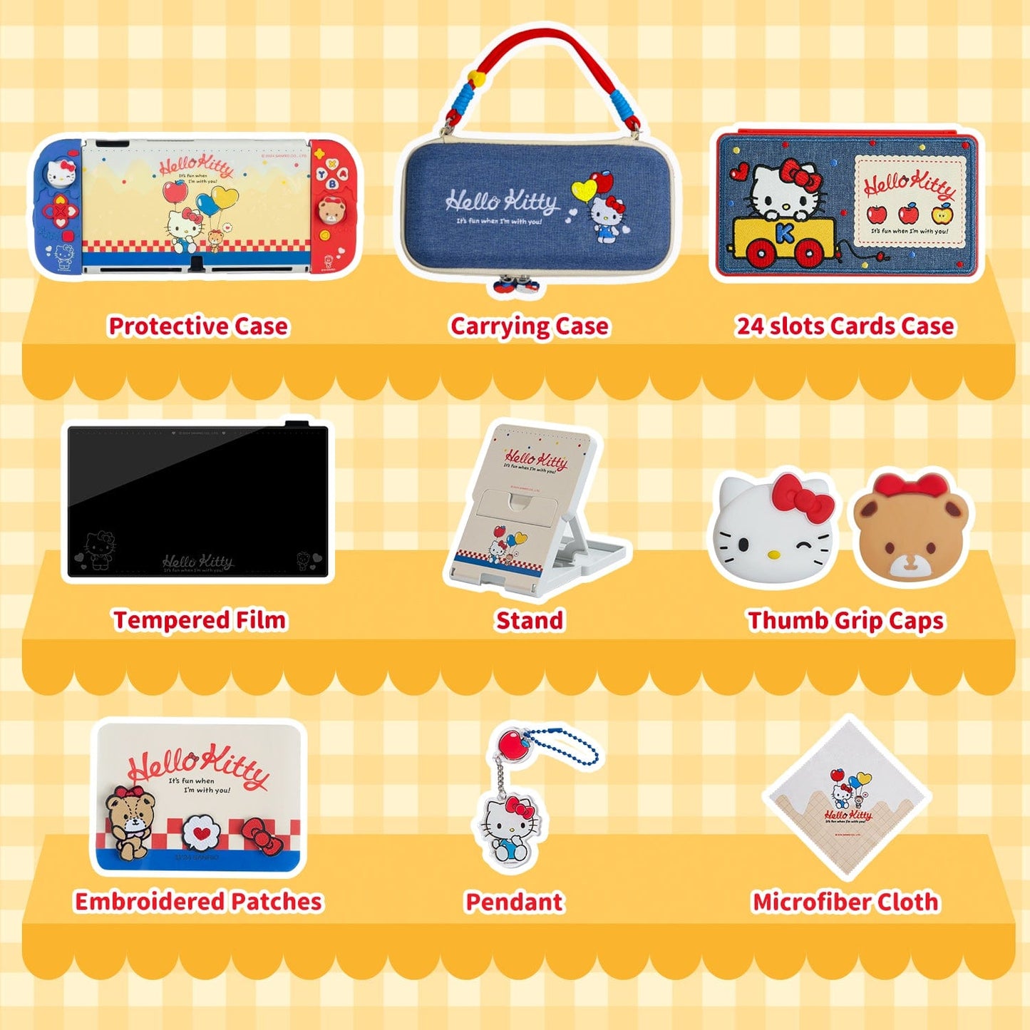 GeekShare Hello Kitty Gift Box-Switch 2、OLED、Regular Switch